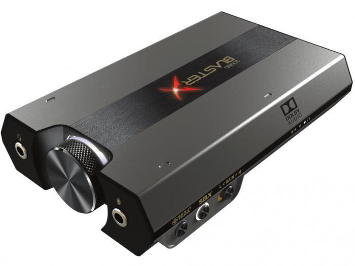 Звуковая карта Creative Sound Blaster X G6 USB 3.0 Retail 70SB177000000 - фото 1 - id-p198561658