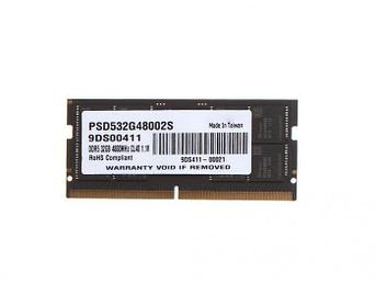 Модуль памяти Patriot SO-DIMM 4800MHz DDR5-4800 CL40 - 32Gb PSD532G48002S