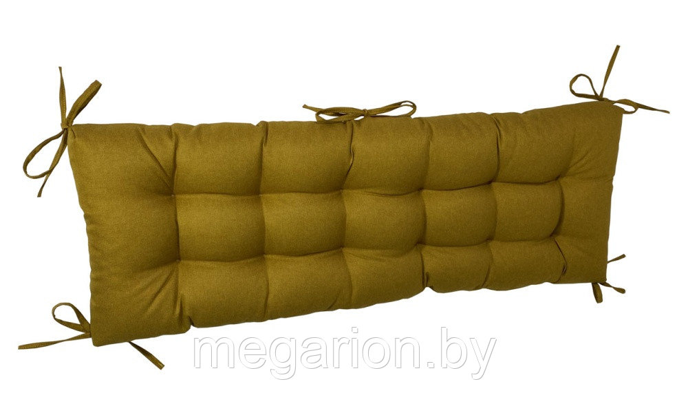 Подушка для мебели из паллет 120*40 (Горчичный) - фото 2 - id-p140990137