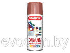 Краска-эмаль аэроз. универсальная медный металлик STARFIX 520мл (8029) (Жемчужно-медный, глянцевая)