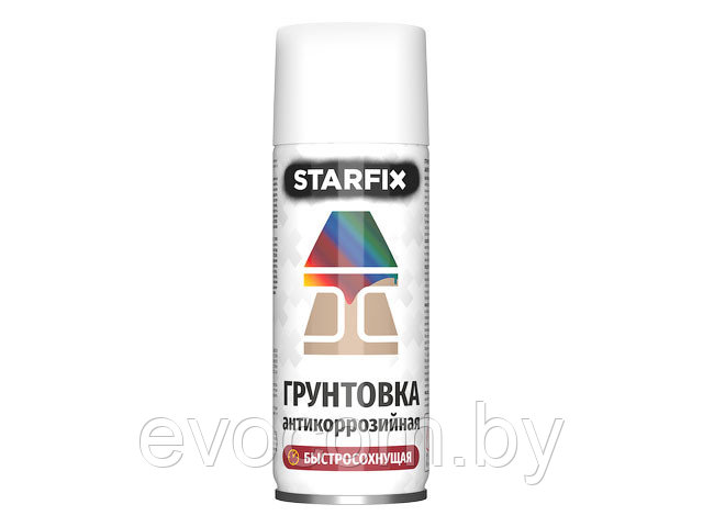 Грунтовка антикоррозийная белый STARFIX 520мл (9003) (Сигнальный белый)