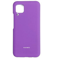 Силиконовый чехол Silicone Case фиолетовый для Huawei P40 Lite / Nova 7i / Nova 6 SE