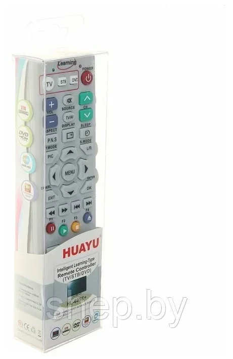 Пульт обучаемый Huayu HL-695E+ (TV/STB/DVD) с инструкцией - фото 4 - id-p199244189
