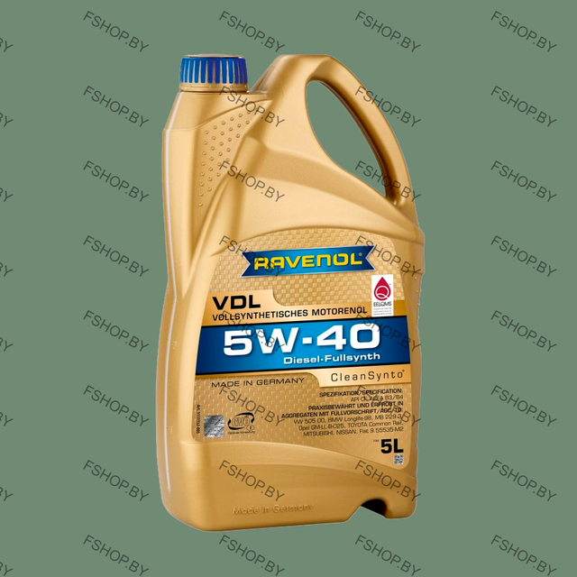 масло ravenol vdl 5w-40