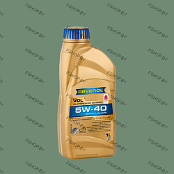 RAVENOL VDL 5W40 - 1 литр — Cинтетическое моторное масло — Дизельное