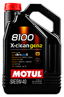 Моторное масло Motul 8100 X-clean gen2 5W40 5L