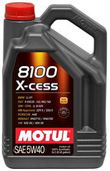 Моторное масло Motul 8100 X-cess 5W40  4L