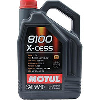 Моторное масло Motul 8100 X-cess 5W40 5L