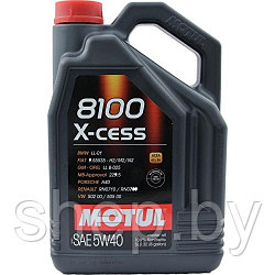 Моторное масло Motul 8100 X-cess 5W40  5L