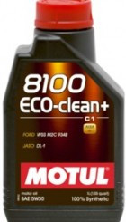 Моторное масло Motul 8100 Eco-clean+ 5W30 C1 1л - фото 1 - id-p199245934