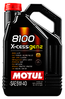 Моторное масло Motul 8100 X-cess gen2 5W40 4L