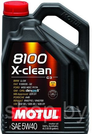 Моторное масло Motul 8100 X-clean 5W40  4L