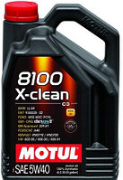 Моторное масло Motul 8100 X-clean 5W40 4L