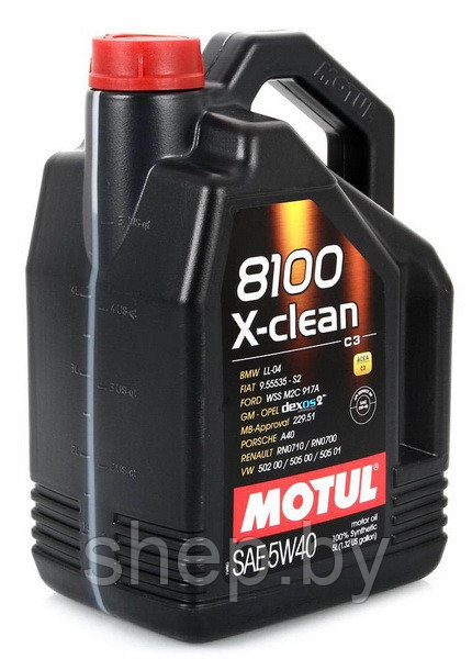 Моторное масло Motul 8100 X-clean 5W40  5L