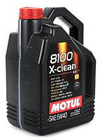 Моторное масло Motul 8100 X-clean 5W40 5L