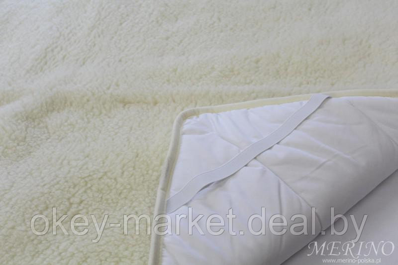 Одеяло с открытым ворсом из шерсти австралийского мериноса TUMBLER .Размер 160х200, фото 2
