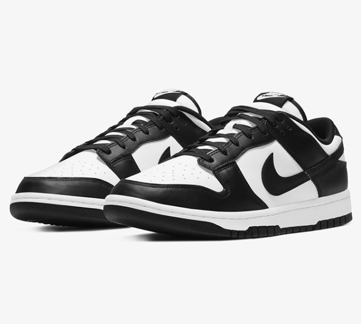 Женские кроссовки NIKE sb dunk low черно-белые