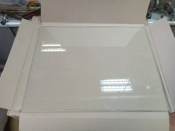 Внутренне стекло духовки Bosch 525x415 мм (525*415*4mm) 00771967 (совместимое) не для пиролиза, фото 2