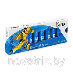 Батарея щелочная Mirex LR6 1,5V 10ВР