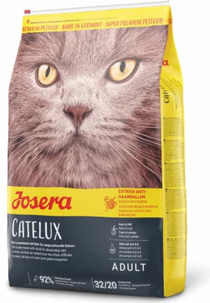 Сухой корм для кошек Josera Catelux (длинношерстные/привередливые) 10 кг - фото 1 - id-p199275399