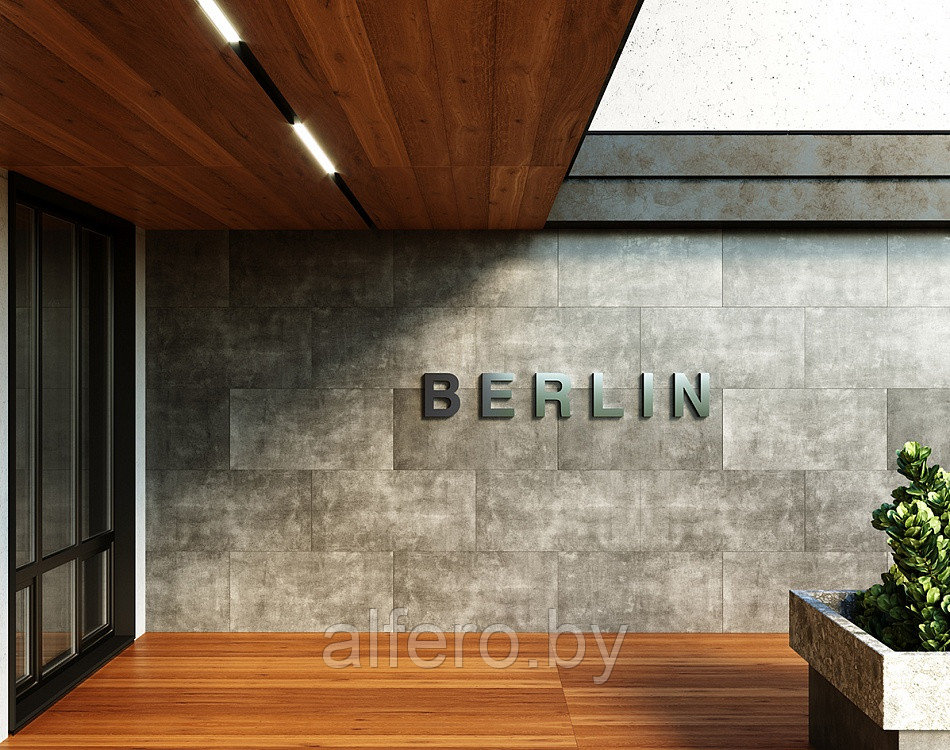 Керамогранит AXIMA BERLIN 1200x600 серый 1 сорт - фото 4 - id-p199234401