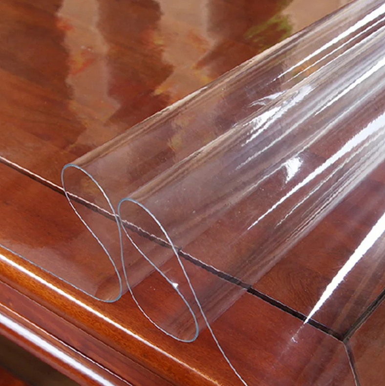 Пленка из ПВХ для подоконника 140x30 см "Тепломакс" Гибкое стекло (толщина 0.7 мм) - фото 4 - id-p199277312