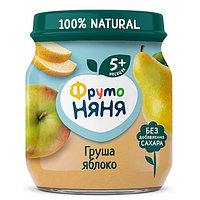 Пюре Фруто Няня груша яблоко 100г