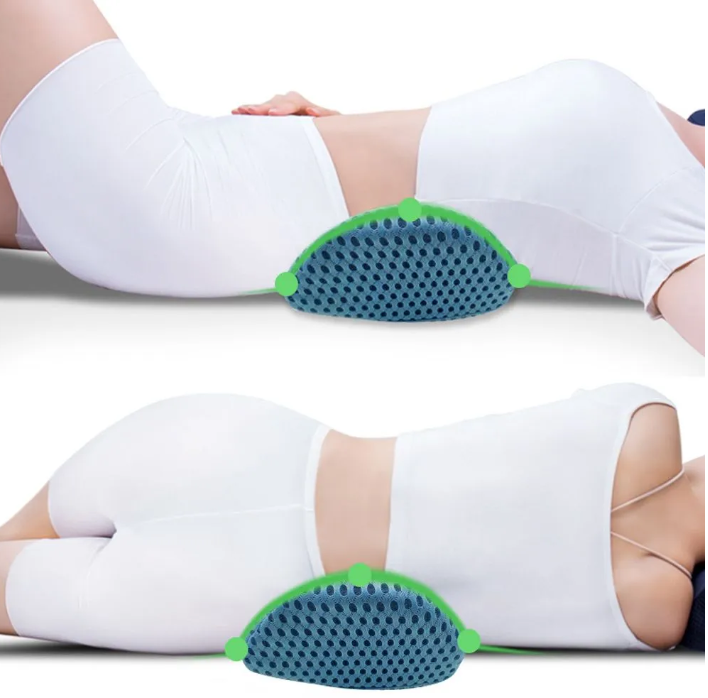 Ортопедическая подушка Instant back Relief для спины с эффектом памяти / с пенополистироловыми шариками - фото 4 - id-p199278202