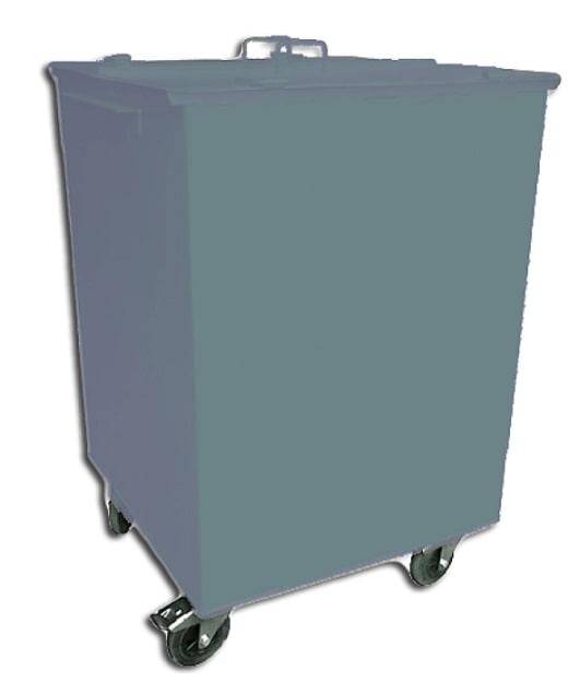 Металлический контейнер для сбора ТБО 0,75 м3 на колесах - фото 1 - id-p199278409