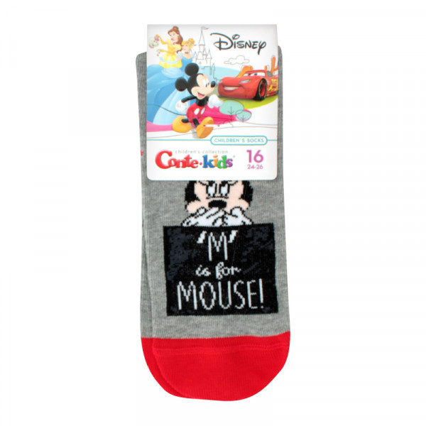 Носки детские Conte-Kids Disney р-р 16 серый - фото 1 - id-p171013956