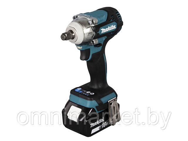 Аккум. ударный гайковерт MAKITA DTW300RTJ MAKPAC (18.0 В, 2 акк., 5.0 А/ч Li-Ion, посадочн. квадрат 1/2 ", 330