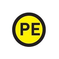 Наклейка "PE" (d20мм) EKF PROxima, арт.an-2-08