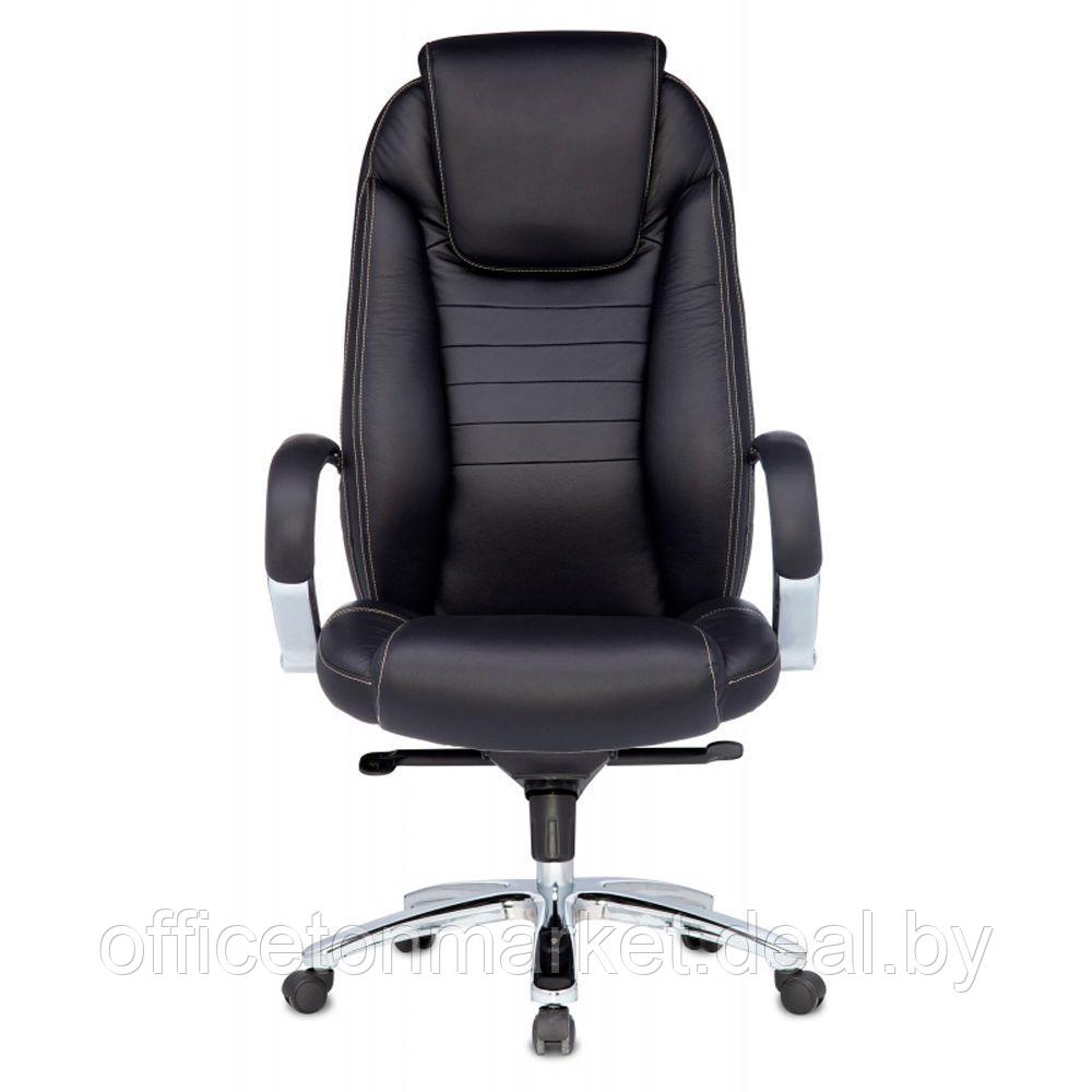 Кресло для руководителя Бюрократ "T-9923SL", кожа, металл, черный - фото 2 - id-p199279954