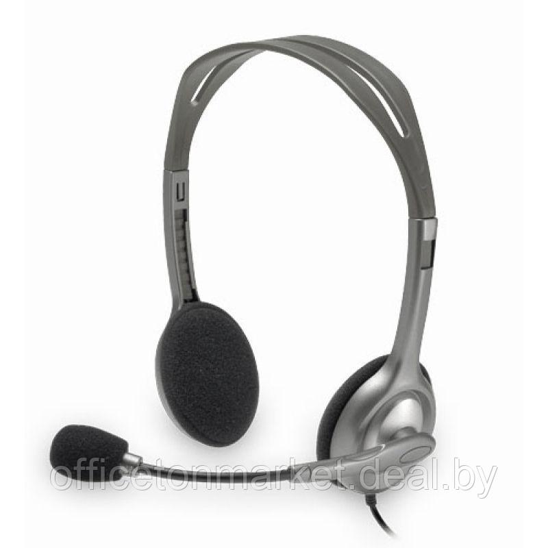 Гарнитура Logitech "Stereo Headset H110" - фото 1 - id-p199279963