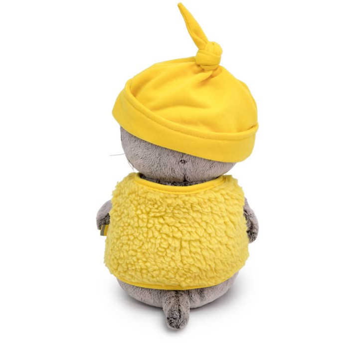 Мягкая игрушка «Басик Baby в шапочке и меховом жилете», 20 см - фото 3 - id-p199290939
