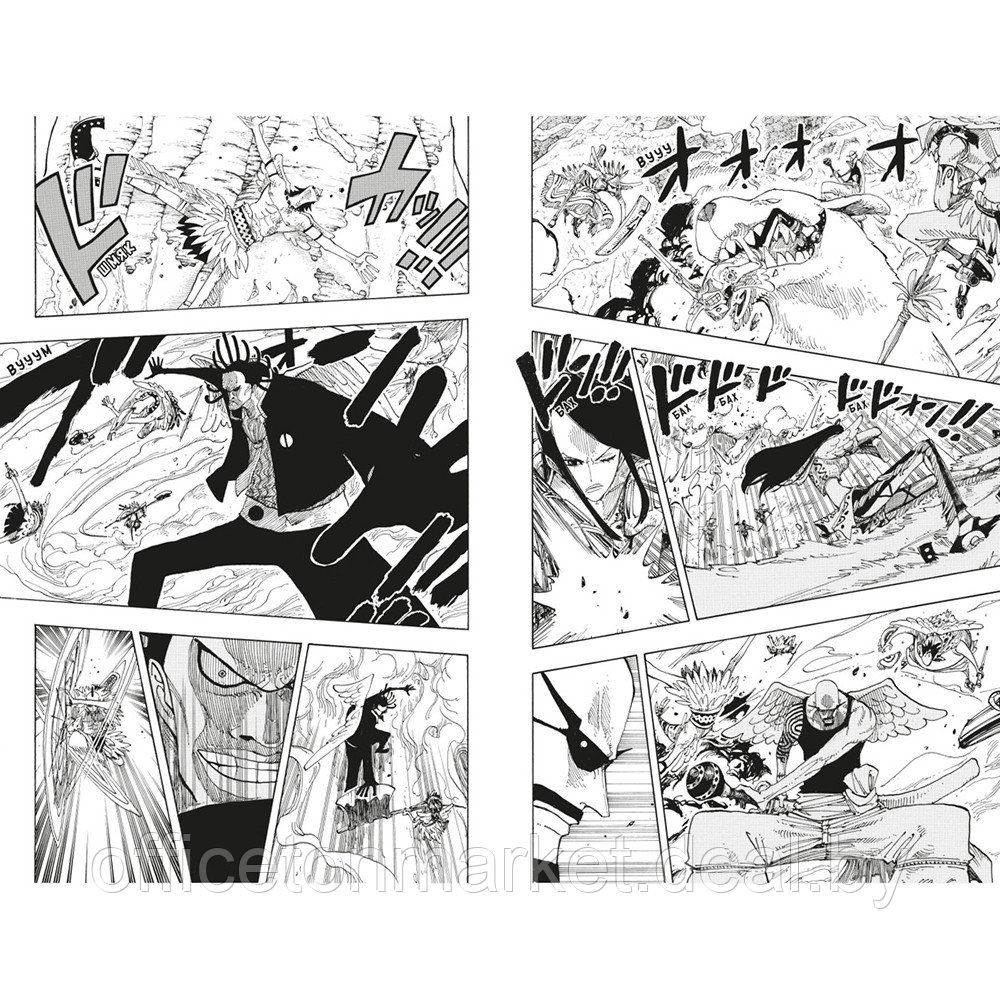 Книга "One Piece. Большой куш. Книга 9. Приключения на божьем острове", Эйитиро Ода - фото 6 - id-p199280085