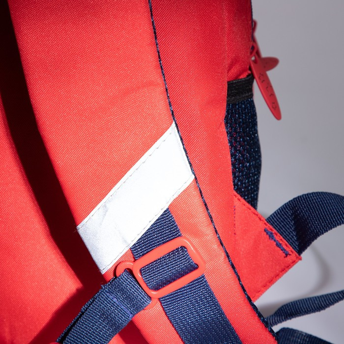 Рюкзак на молнии, светоотражающая полоса, цвет синий - фото 6 - id-p199281136