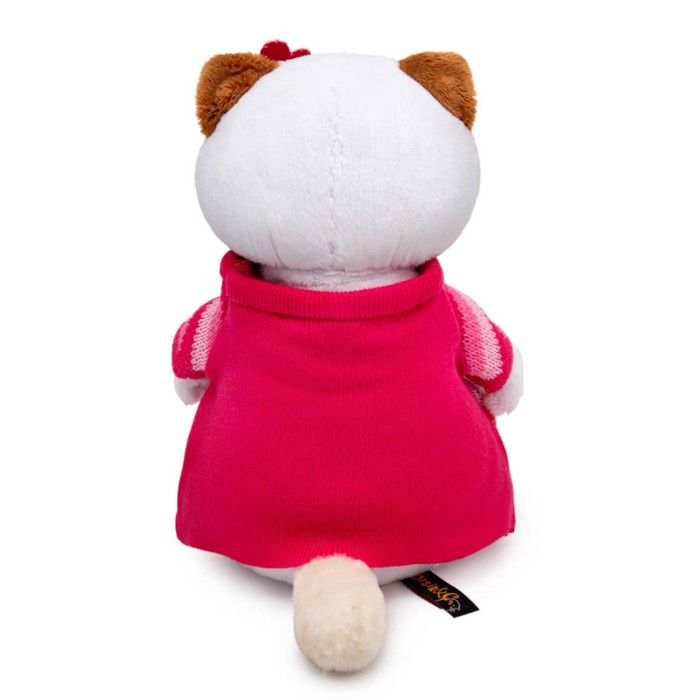 Мягкая игрушка «Ли-Ли в вязаном платье с сердцем», 24 см - фото 3 - id-p199291067