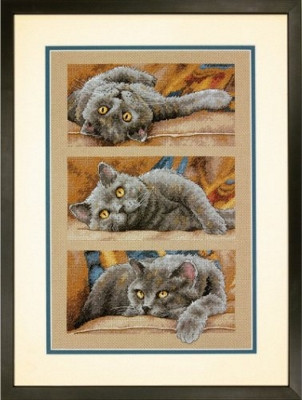 Набор для вышивания крестом «Кот Макс» ( "Max the Cat") - фото 1 - id-p25868234