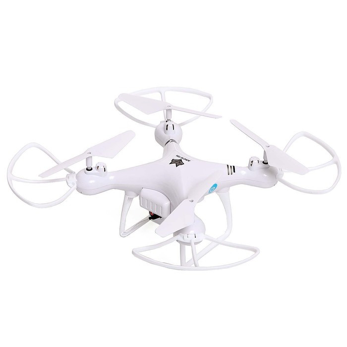 Квадрокоптер WHITE DRONE, камера 2.0 МП, Wi-Fi, цвет белый - фото 3 - id-p199296913