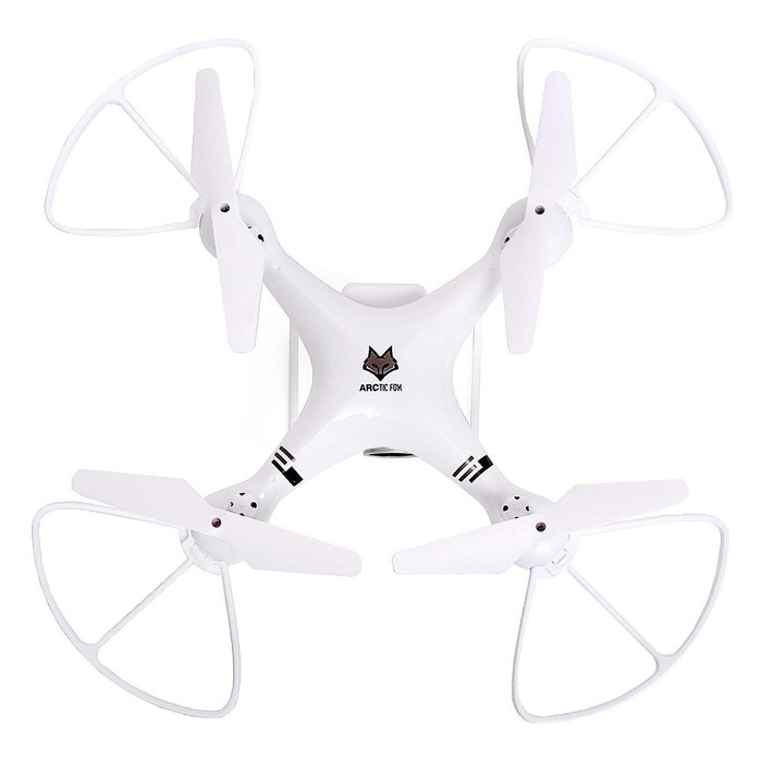 Квадрокоптер WHITE DRONE, камера 2.0 МП, Wi-Fi, цвет белый - фото 4 - id-p199296913