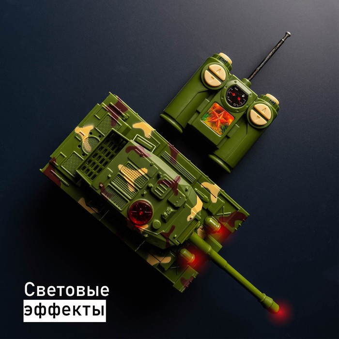 Танковый бой «Танковое сражение», на радиоуправлении, 2 танка, свет и звук - фото 7 - id-p199296915