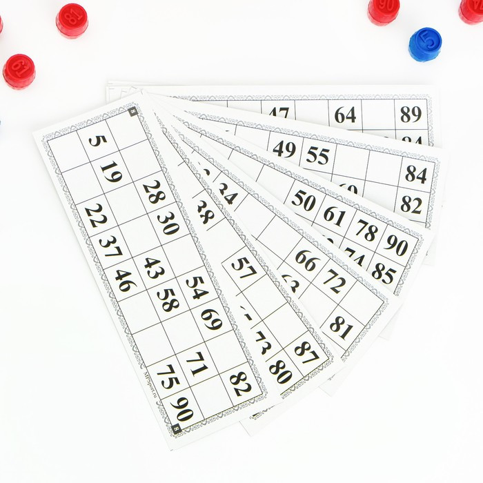 Русское лото "Классическое", 24 карточки, карточка 21 х 7.5 см, 24.5 х 8 см - фото 2 - id-p199297884