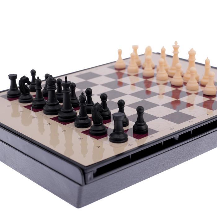 Шахматы магнитные, с ящиком, 24 х 18 см - фото 2 - id-p199297973