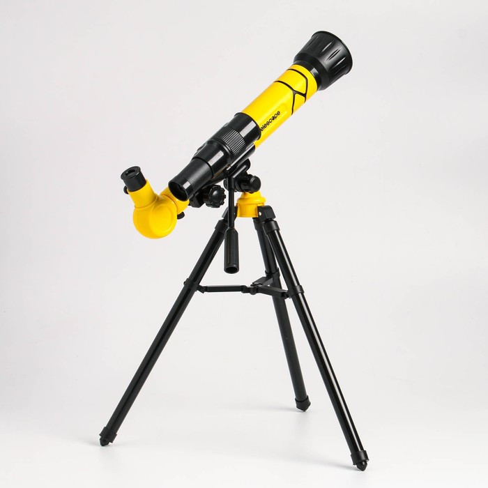 Телескоп "Юный астроном" кратность х40, жёлтый - фото 3 - id-p199298887