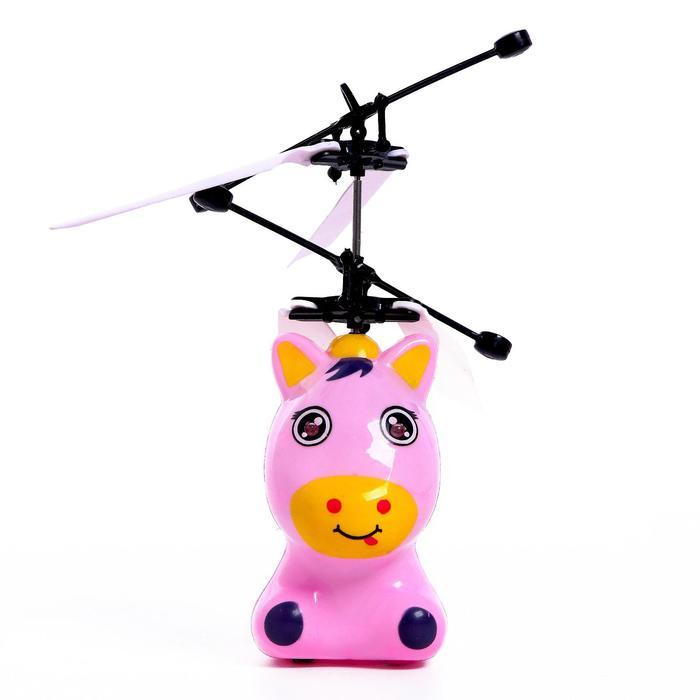 Интерактивная игрушка «Летающая пони», свет, летает - фото 2 - id-p199295442