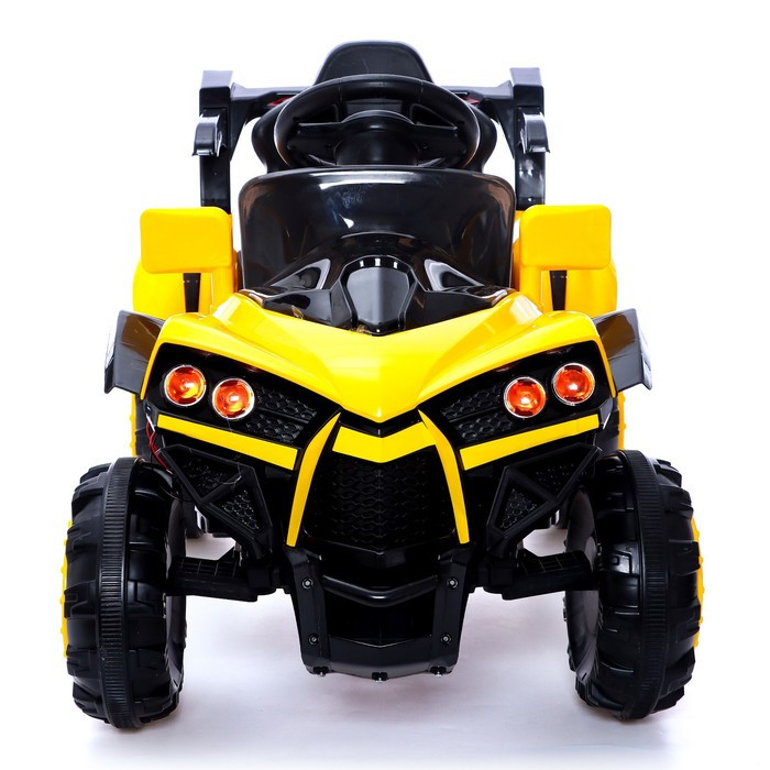 Электромобиль «Квадроцикл», радиоуправление, 2 мотора, цвет жёлтый - фото 6 - id-p199297070