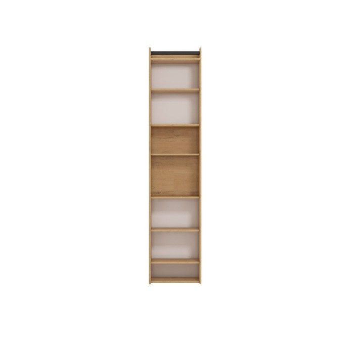 Шкаф-пенал «Стэнфорд», 484 × 375 × 2184 мм, цвет дуб бунратти / слейт / чёрный - фото 3 - id-p199312276
