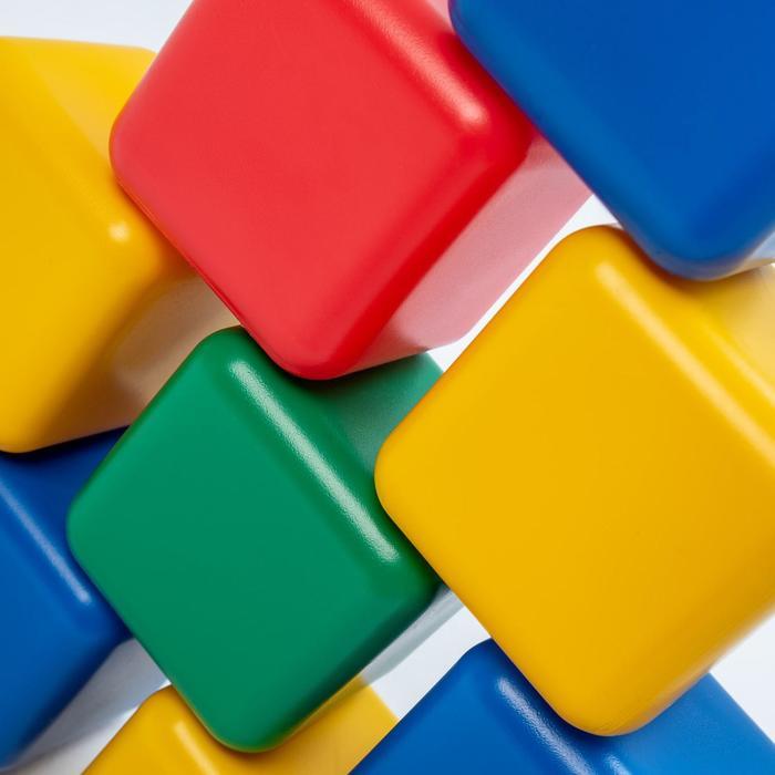 Набор цветных кубиков, 16 штук, 12 х 12 см - фото 5 - id-p199288455