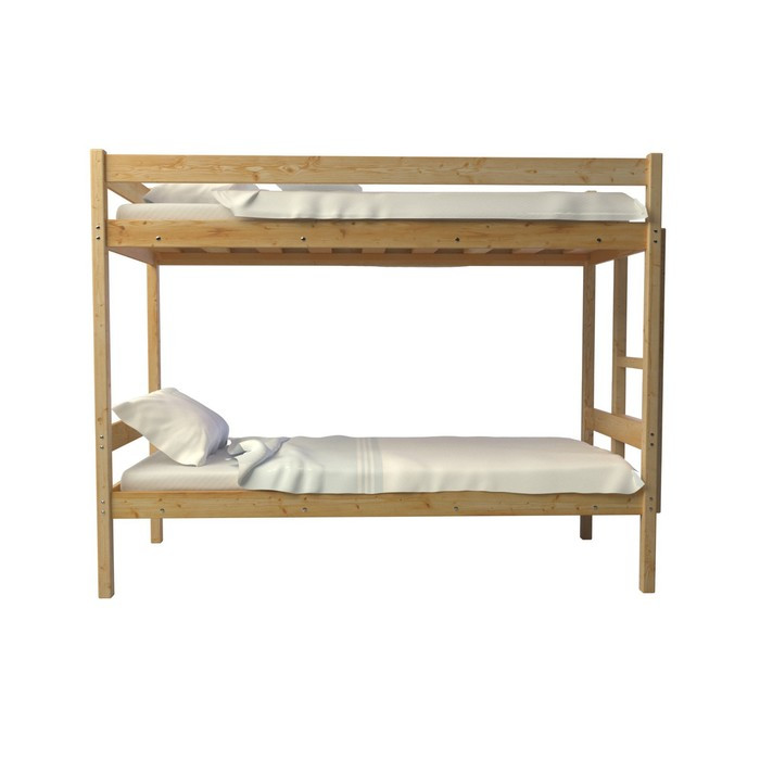 Двухъярусная кровать «Дюна», 70 × 160 см, массив сосны - фото 2 - id-p199311227